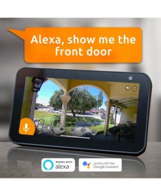 Wireless Security Camera S4 2-Pack and Wireless Video Doorbell V3 Bundle No Subscription Required