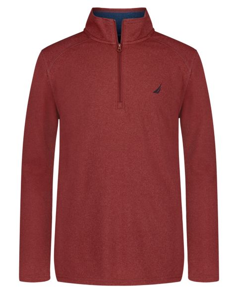 Куртка Nautica Quarter Zip-Up для мальчиков, цвет: Marron