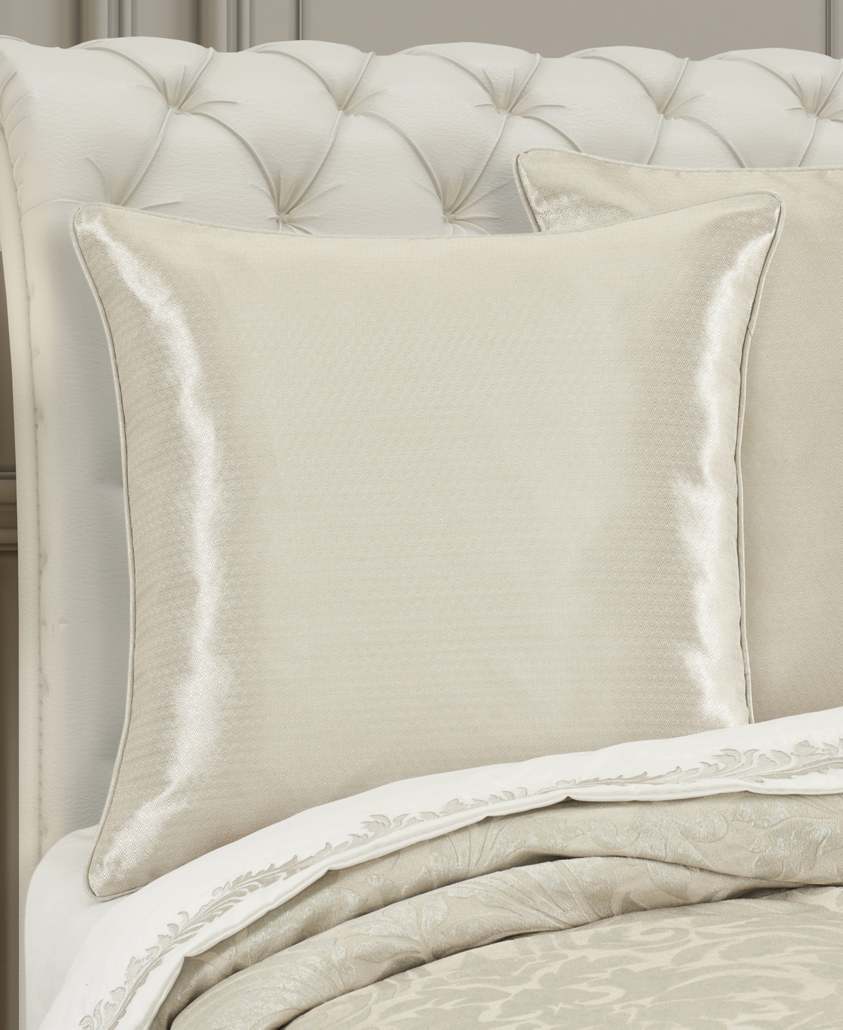 J Queen New York Celine Diamond Textured Sham, European