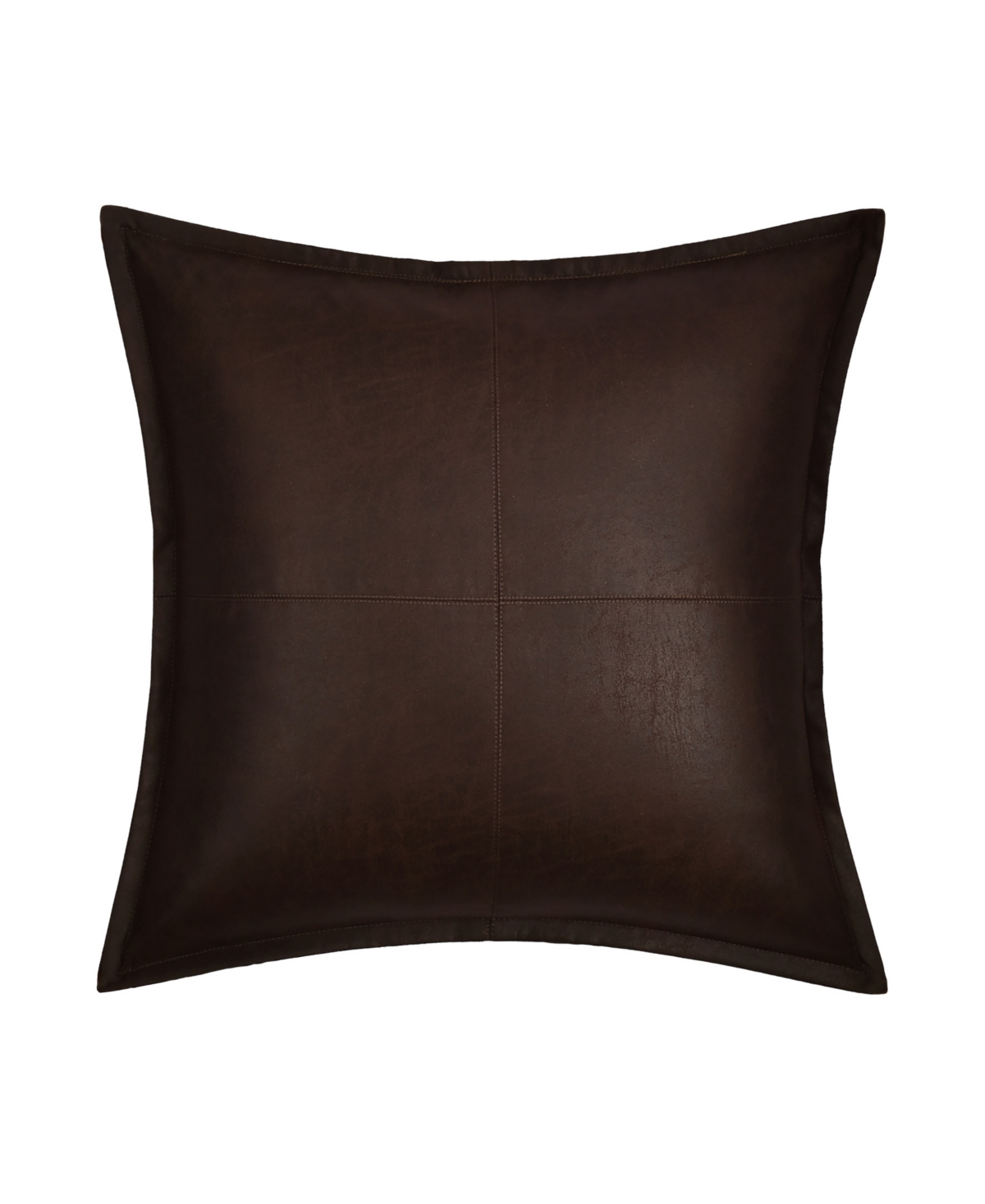 J Queen New York Sundance Solid Decorative Pillow, 18" X 18" In Brown