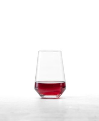 Pure Bordeaux Stemless Wine Tumbler 18.5oz Set of 4