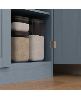 Slickblue Laundry Basket with Wheels Rolling Laundry Hamper with Blanket Storage