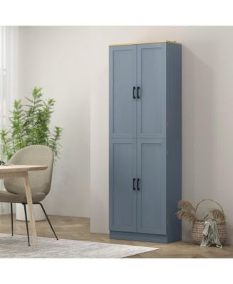 Slickblue Laundry Basket with Wheels Rolling Laundry Hamper with Blanket Storage