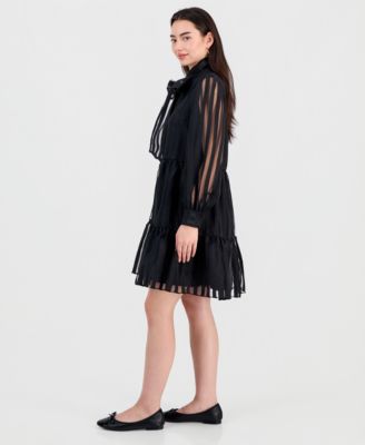 Women's Tiered Shirtdess