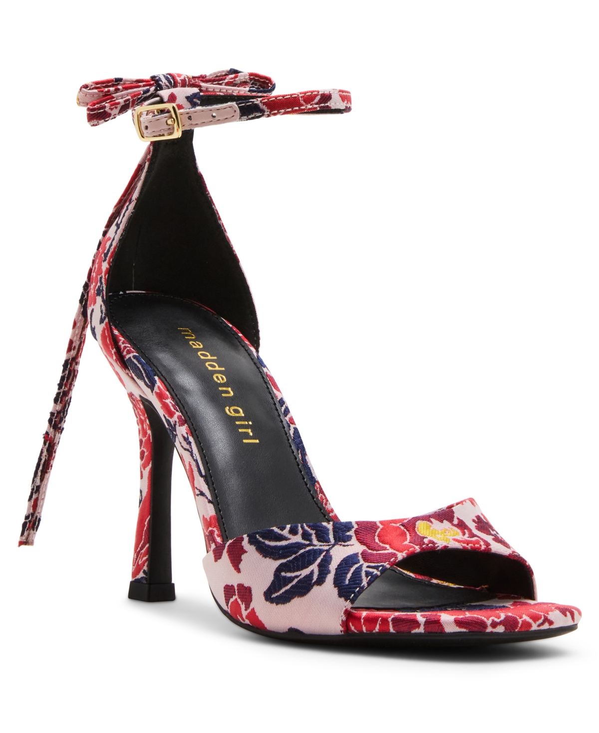 Madden Girl Women's Bambie Bow High-heel Dress Sandals In Multi