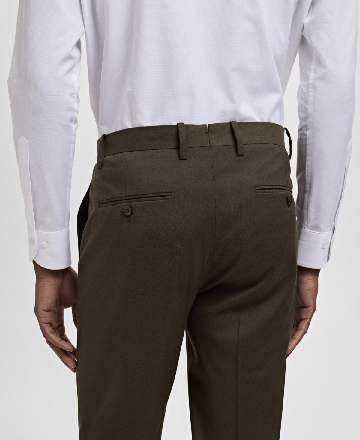 Mango Men's Milan Slim-Fit Suit Pants