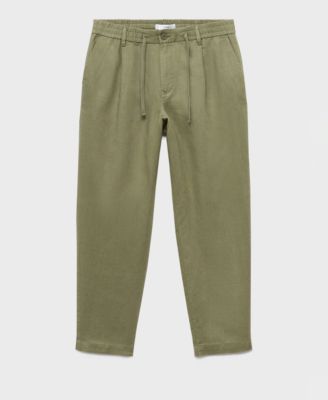 Men's Drawstring Slim-Fit Pants