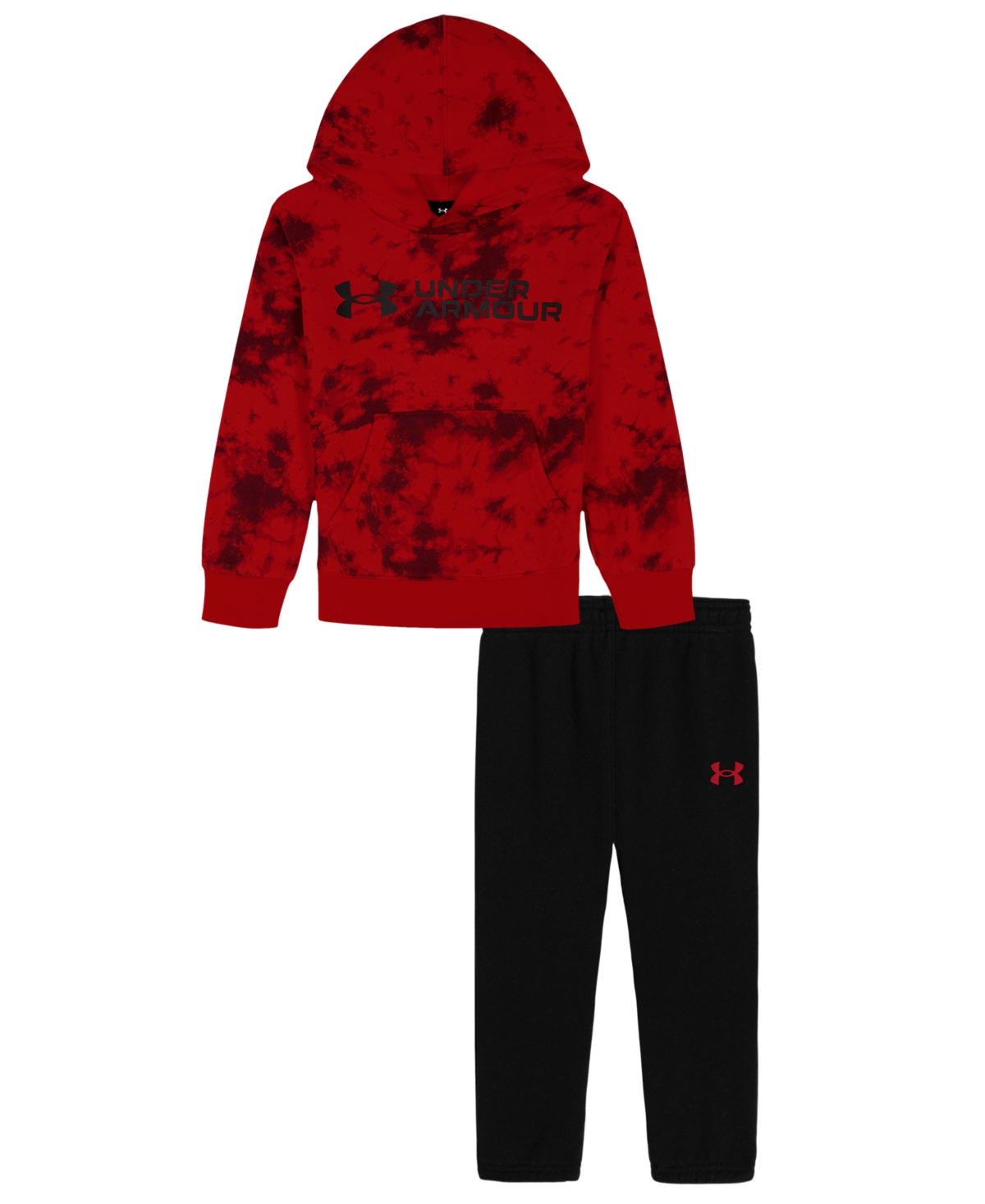 Under Armour Boys 2T-7 2-Piece Rival Aop Hoodie and Joggers Set