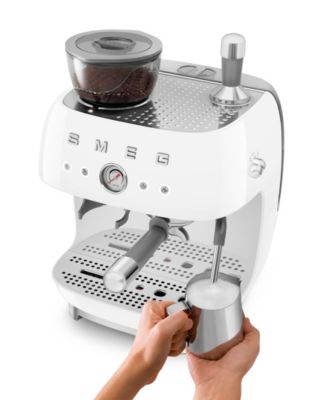 50s Retro Style Aesthetic Espresso Coffee Machine 