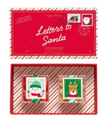 Holiday Letters to Santa Candy Bento Box, 2 Piece