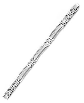 White Diamond Bracelet (1/2 ct. t.w.) in Stainless Steel