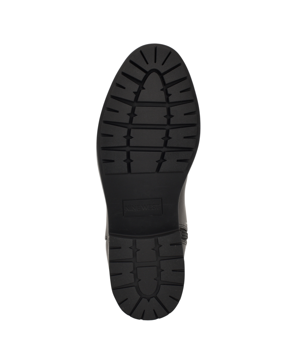 Nine West Womens Leigha Tall Block Heel Riding Boots Regular Wide Calf In Black