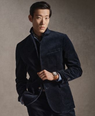 Men's Polo Modern Stretch Corduroy Suit Jacket