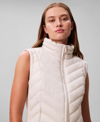 Women's Slim Sleeveless Puffer Vest