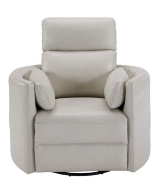 Powered By Freemotion Cordless Power Swivel Glider Recliner Two Pack