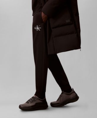 Men's Monogram Logo Fleece Joggers