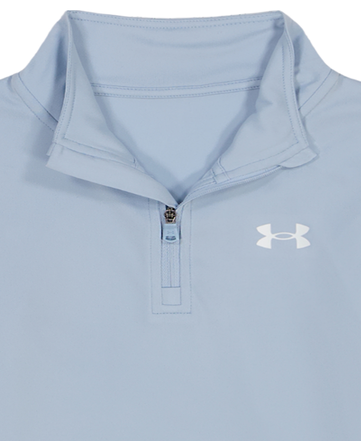 Under Armour Girls 2T-6X Quarter Zip Long-Sleeve Top and Leggings, 2-Piece Set