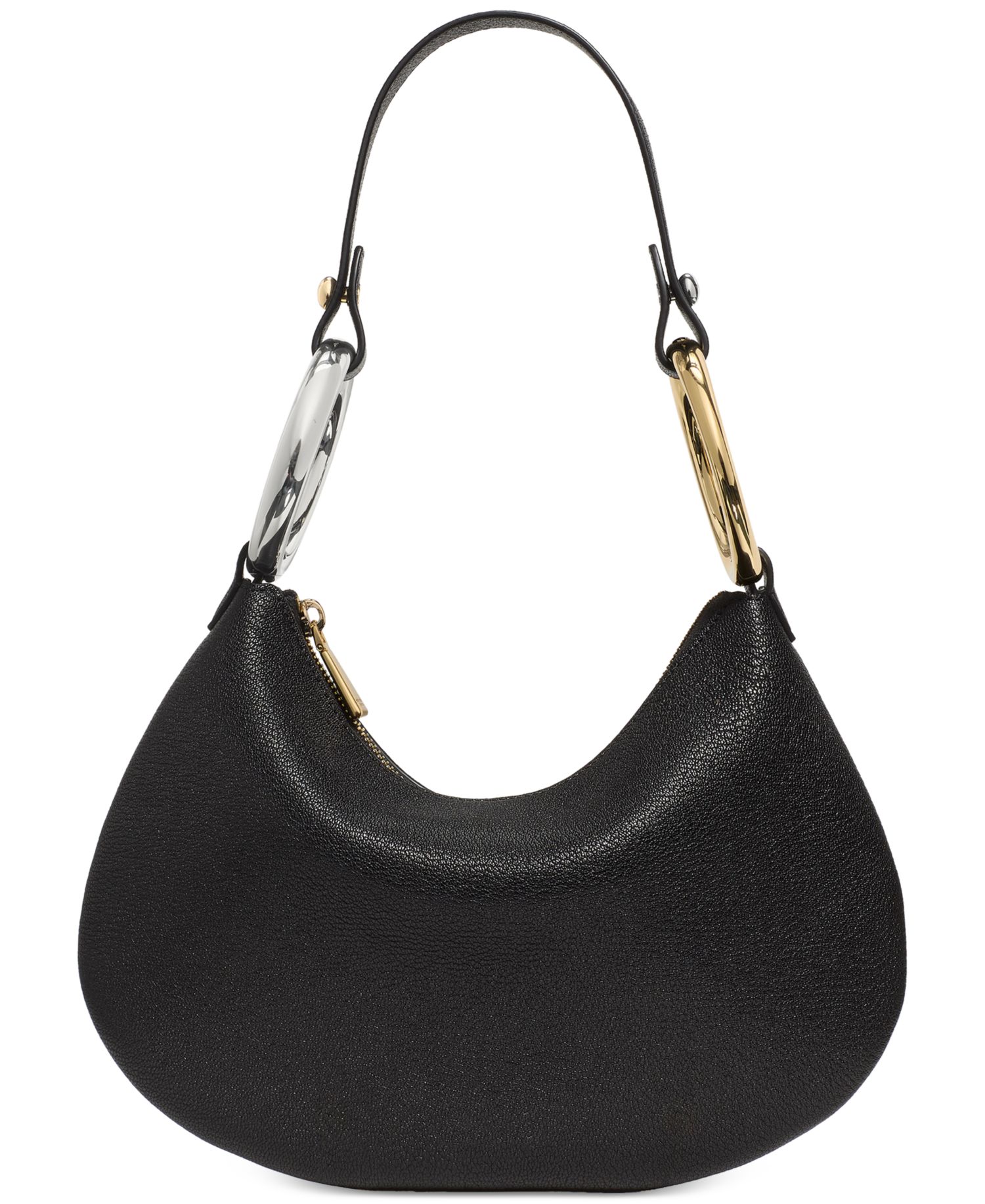 Bangle Small Pebbled Leather Bracelet Bag