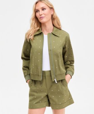 I.N.C. International Concepts - Women's Studded Utility Jacket
