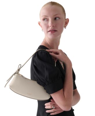 Loop Small Pebbled Leather Pochette Bag