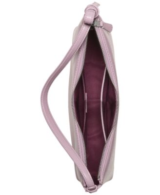 Loop Medium Glazed Leather Shoulder Bag