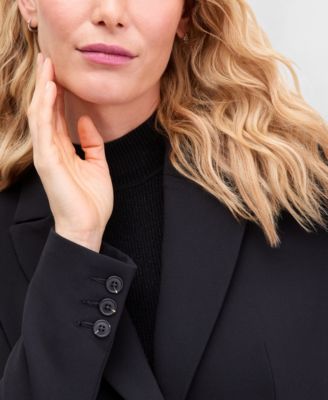 Women's Nipped-Waist Two-Button Blazer, Macy's Exclusive