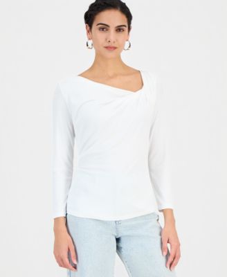 Women's Draped Cowl-Neck Top, Macy's Exclusive