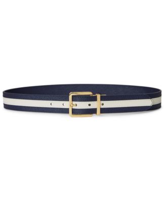 Women's Two-Tone Reversible Crosshatch Belt