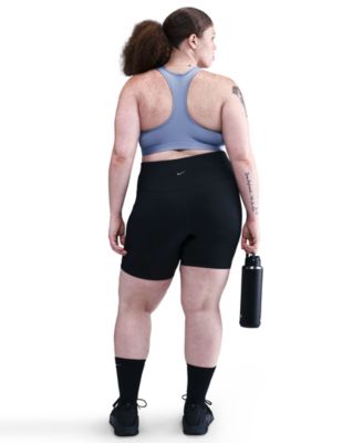 Plus Size Active Medium-Support Padded Logo Sports Bra