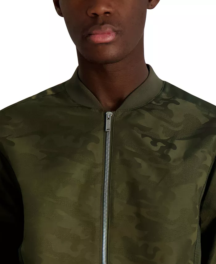 Men's Camo Bomber Jacket - thumbnail 8