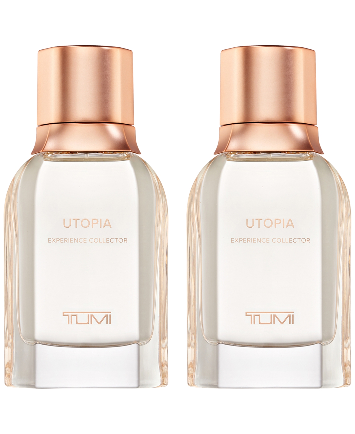 Tumi 2-pc. Utopia Experience Collector Extrait De Parfum Set In Transparent