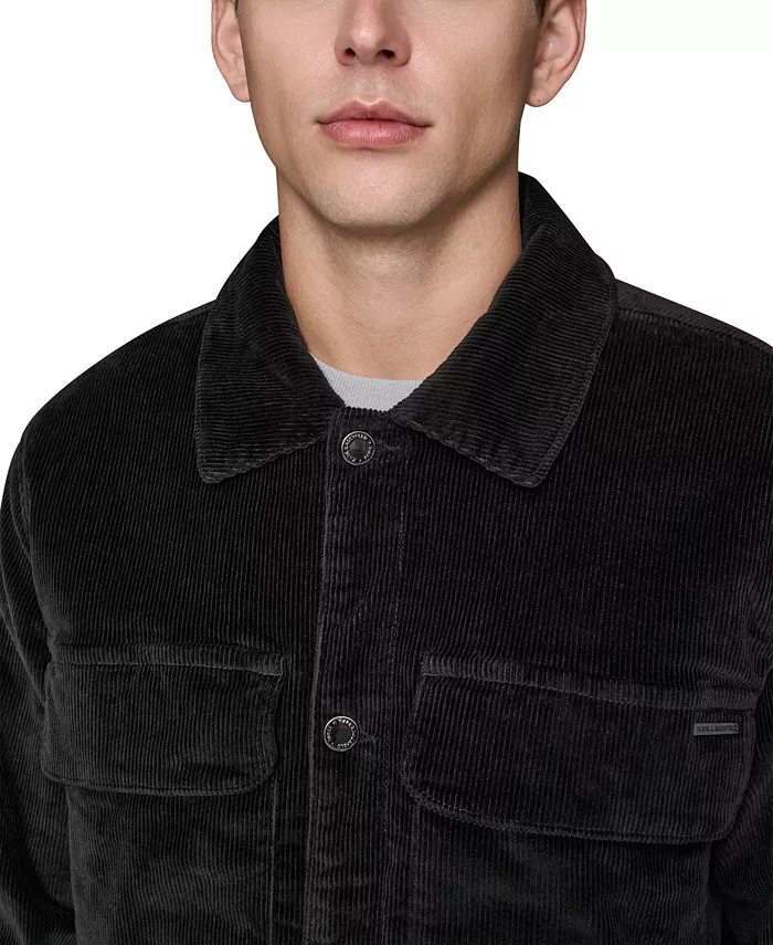Men's Corduroy Collared Shirt Jacket - thumbnail 9