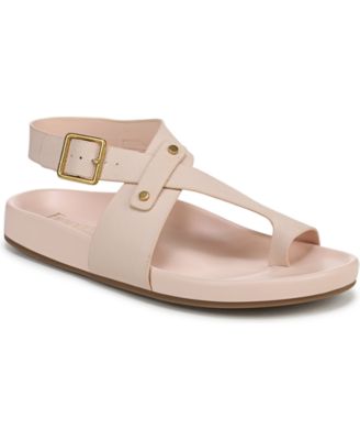 Blair Toe Loop Round Toe Buckle Flat Sandals