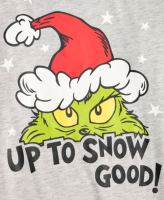 Boys' 5-20 Long-Sleeve Christmas Grinch T-Shirt, Macy's Exclusive 