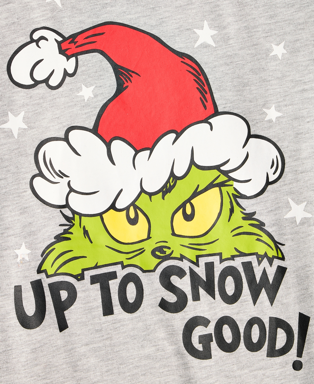 Epic Threads Boys' 5-20 Long-sleeve Christmas Grinch T-shirt, Macy's Exclusive In Gray