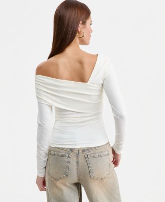 Women's Asymmetric Long-Sleeve Top, Macy's Exclusive