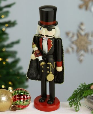 Set of 4 Decorative Wooden Nutcracker Suite Ballet Christmas Decorations