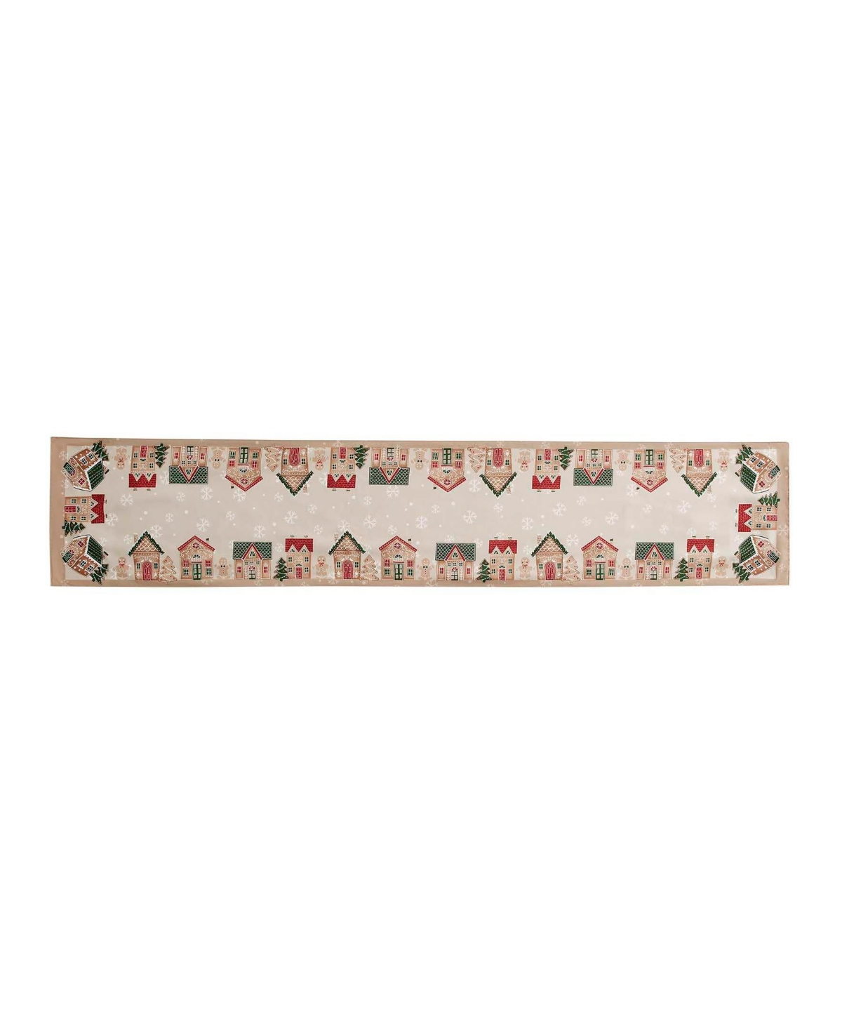 Avanti Gingerbread Village 72" Table Runner