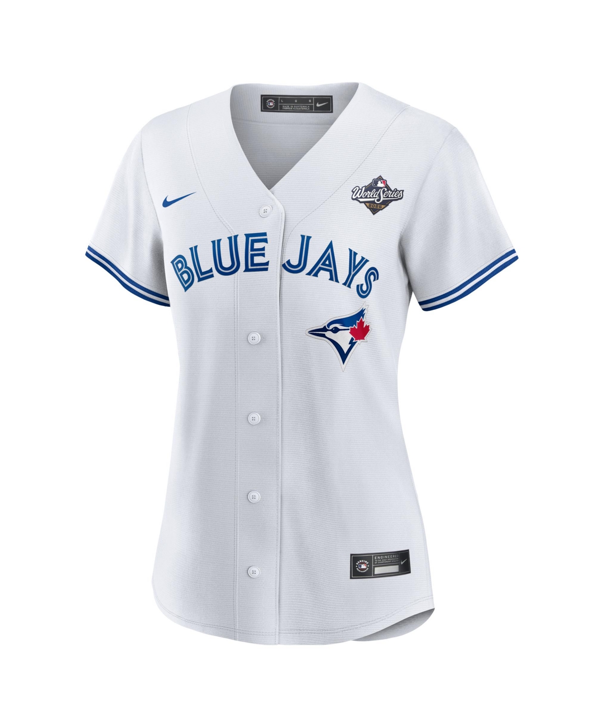 Nike Women's Bo Bichette White Toronto Blue Jays 2025 World Series Home Replica Player Jersey