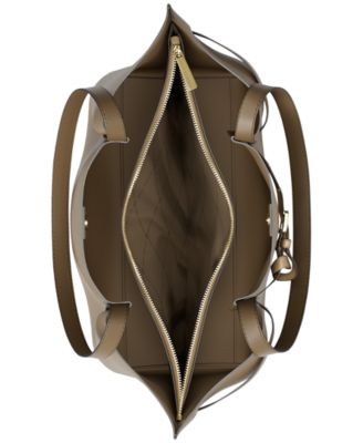 Emilia Large East West Center Zip Tote Bag