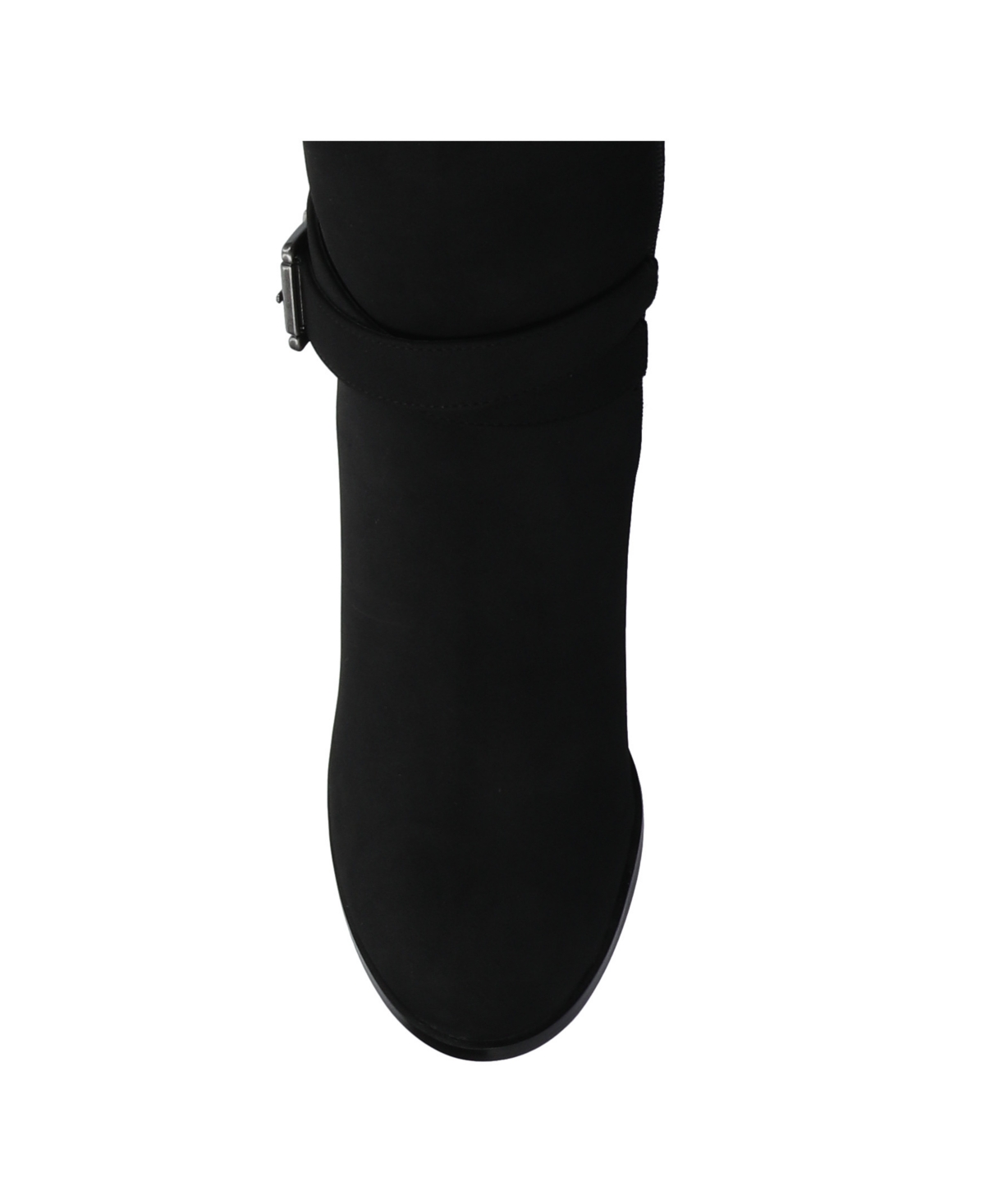 Journee Collection Avalonn Block Heel Boot In Black