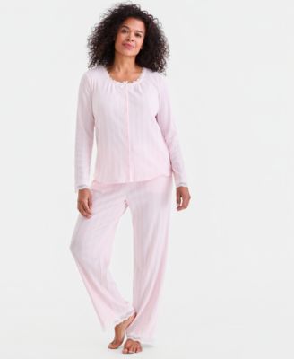 Women's Pointelle Pajama Set, Macy's Exclusive