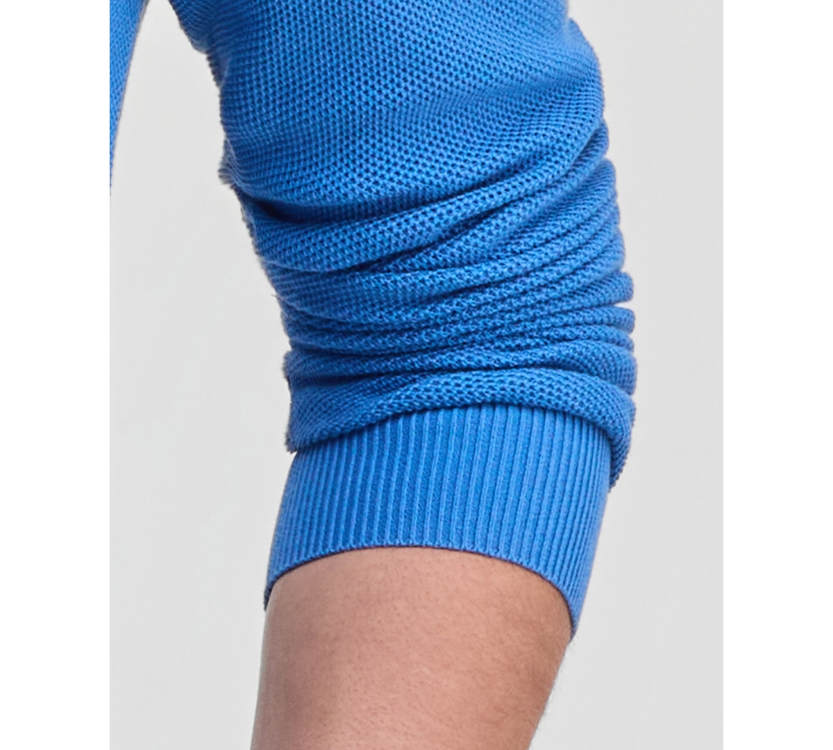 Michael Kors Men's Mouline Texture Quarter-Zip Sweater