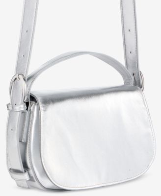 Jaqqy Metallic Small Crossbody Bag, Exclusively at Macy's