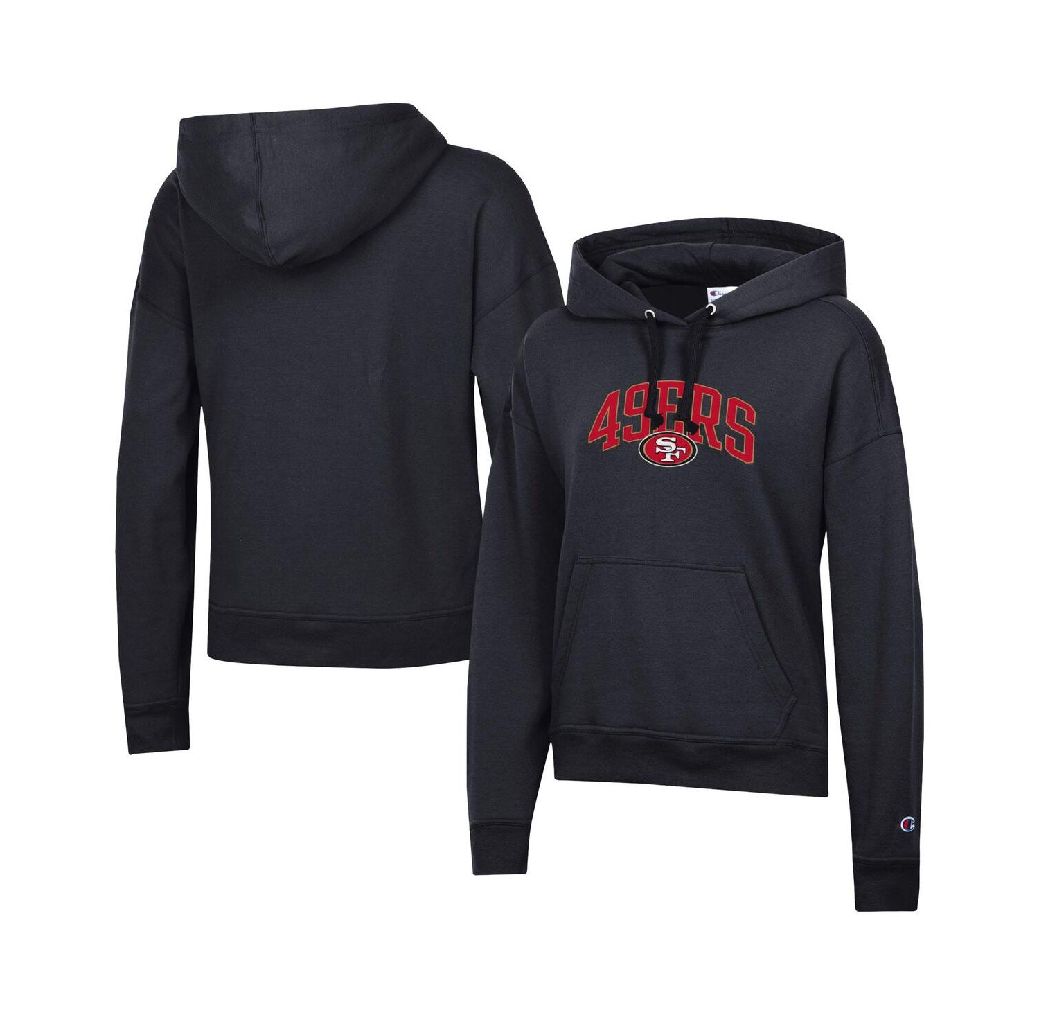 Women's Black San Francisco 49ers Powerblend Hoodie