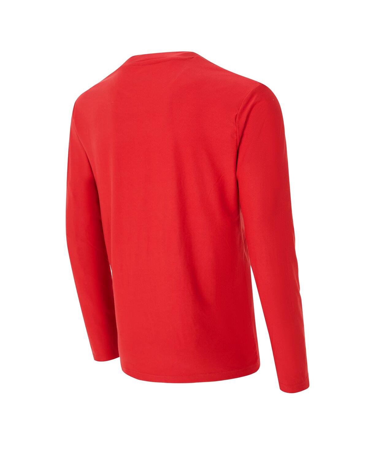 Concepts Sport Men's 2-Piece Red Kansas City Chiefs Chestnut Long Sleeve Top and Pants Set