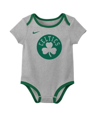 Baby Boys and Girls 2-Piece Boston Celtics Bodysuit Set