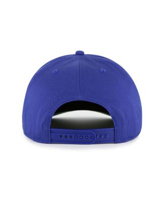 Big Boys and Girls Royal Kansas Jayhawks Byline Hitch Adjustable Hat