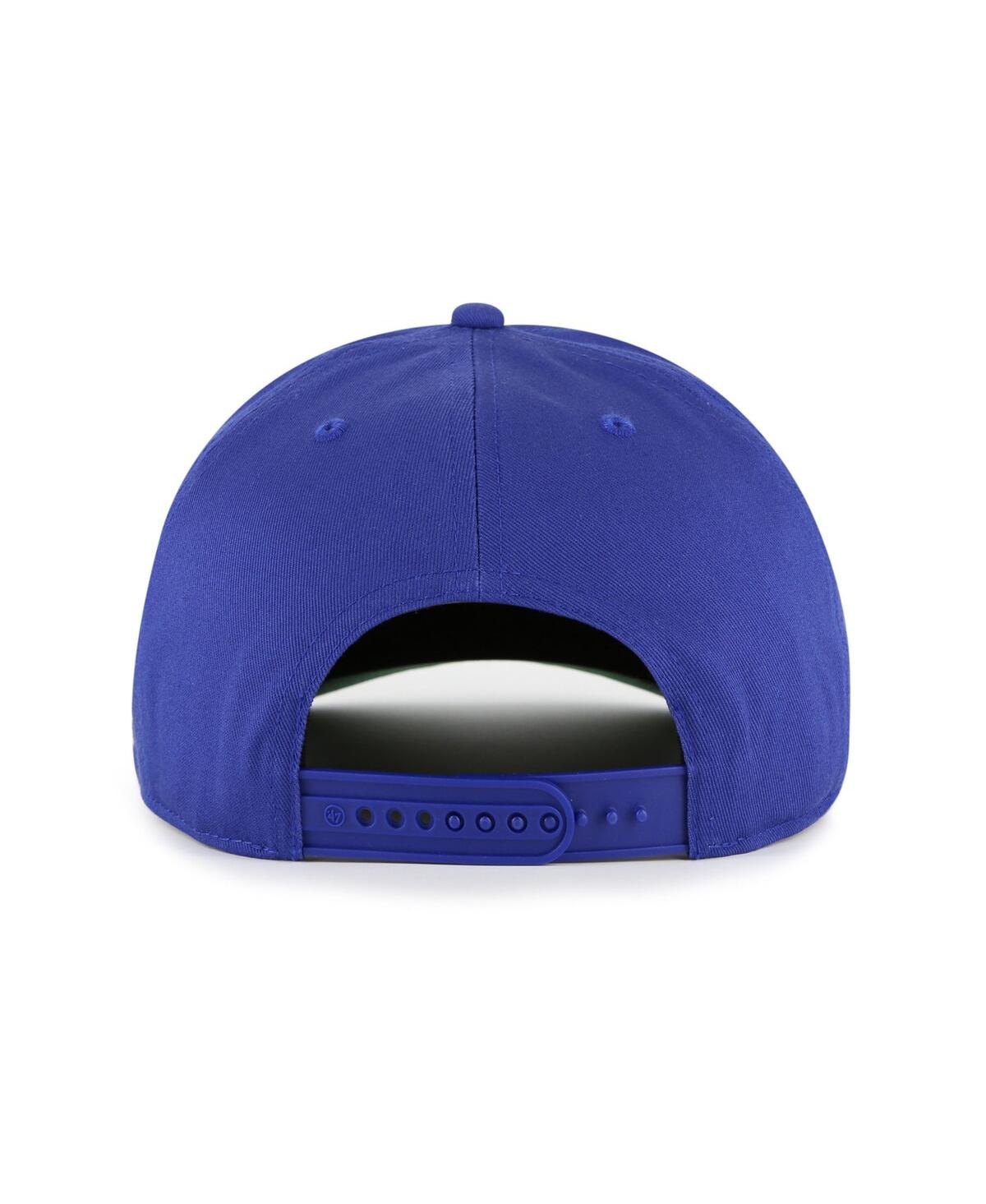 47 Brand Big Boys And Girls Royal Kansas Jayhawks Byline Hitch Adjustable Hat In Blue