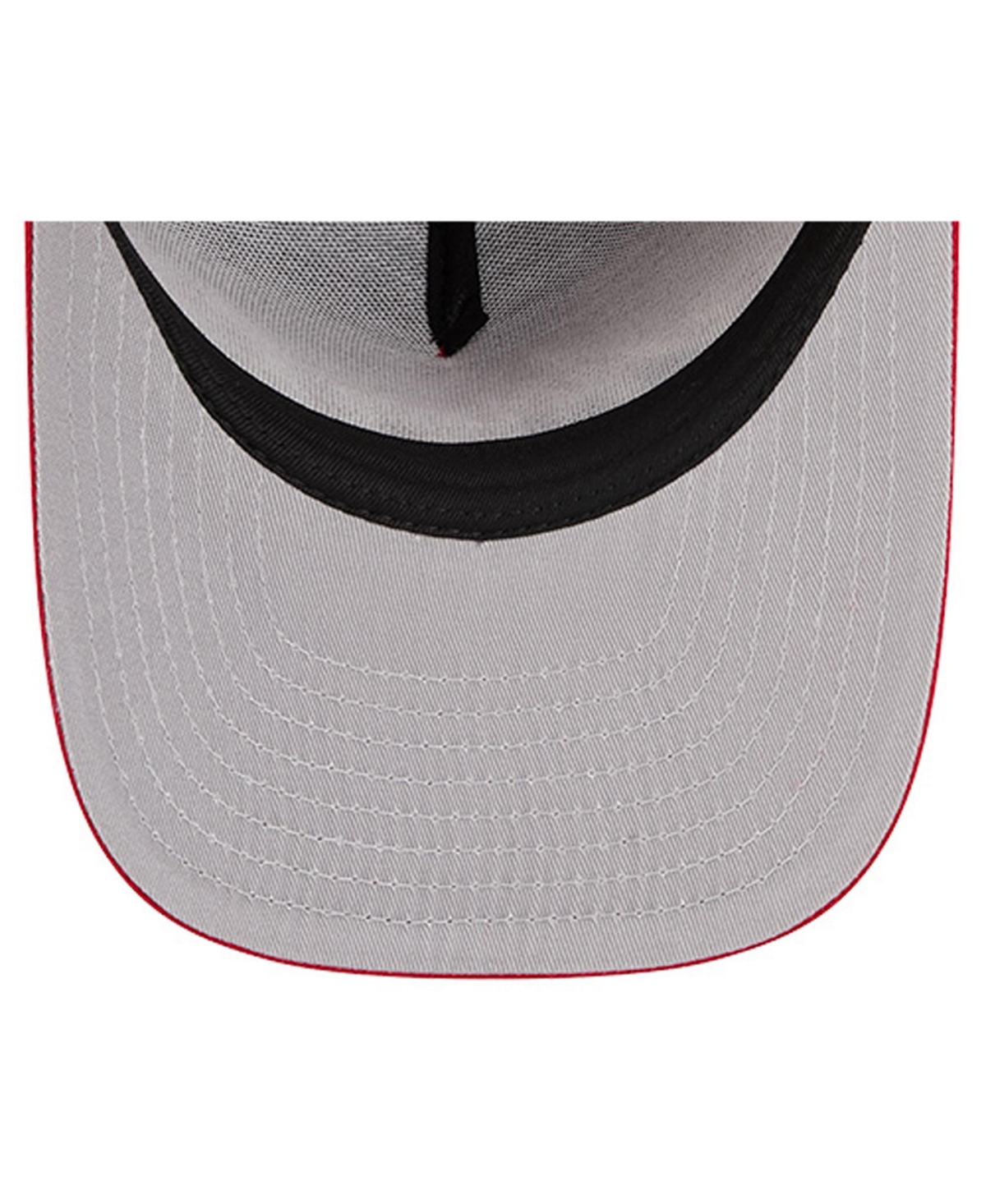 New Era Men's Red Los Angeles Angels Local Play A-Frame 9FIFTY Snapback Hat